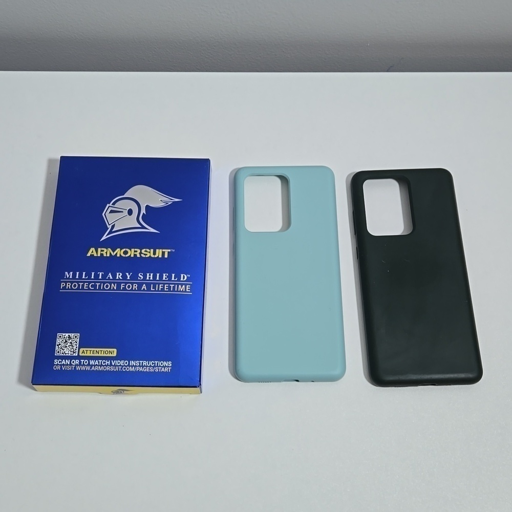 Samsung Galaxy S20 Ultra cases and screen protector